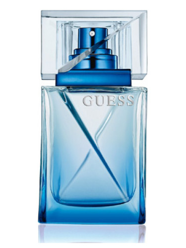 guess perfume blue bottle