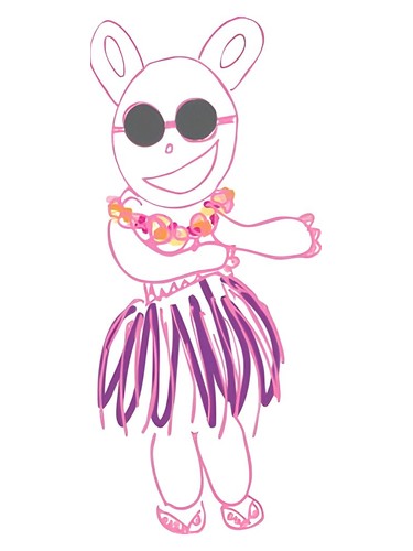Little Miss Panda Gets Lei’d Smell Bent for women and men