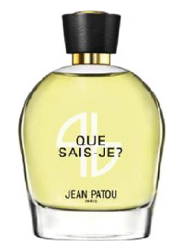 Collection Heritage Que Sais-Je? Jean Patou perfume - a fragrance 