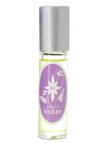 Geisha Violet Roll-On Perfume Oil Aroma M perfume - a fragrance