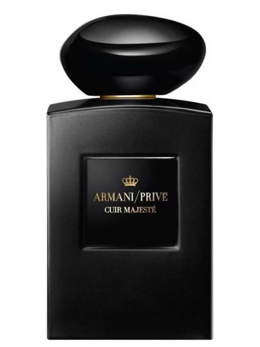 giorgio armani prive cuir noir