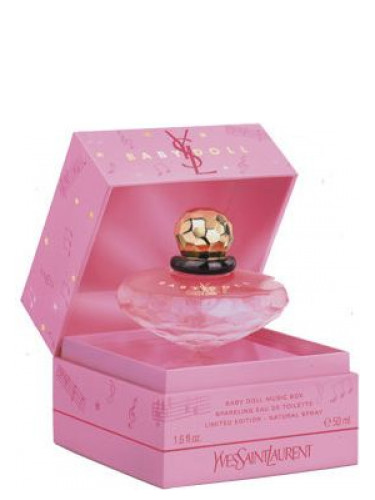 Baby Doll Music Box Collector 2007 Yves Saint Laurent perfume - a