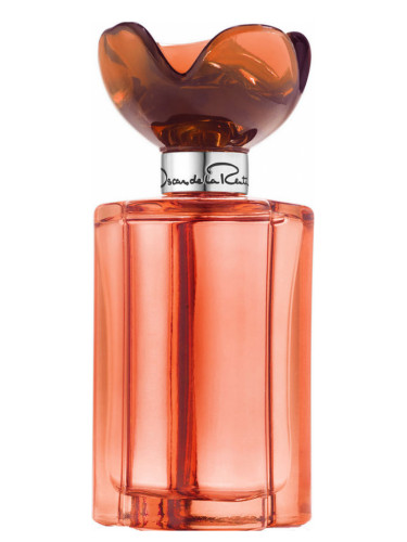 women's perfume orange bottle