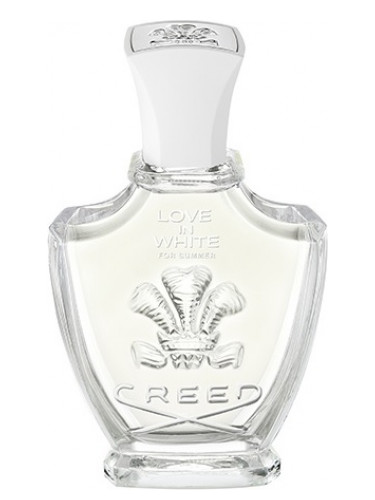 creed perfume white bottle
