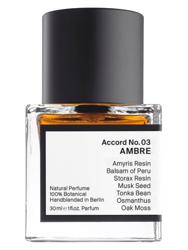 Accord No. 03: Ambre RAER Scents