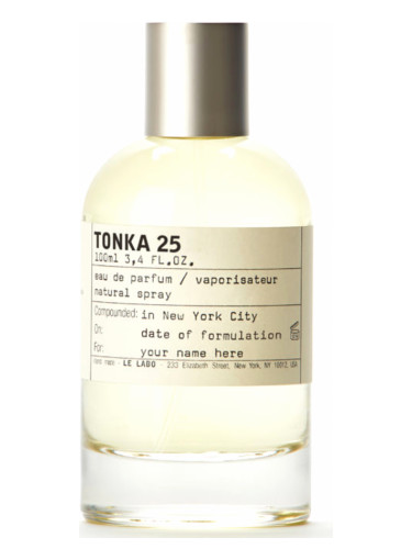 Tonka 25 Le Labo parfum - un nouveau 