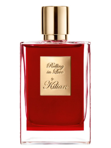 red bottle of perfume