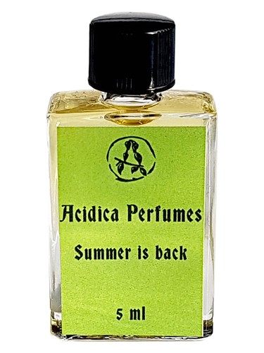 Summer is Back Acidica Perfumes for women and men