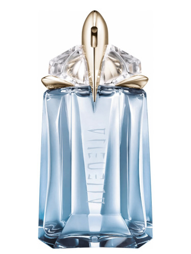 alien perfume blue bottle