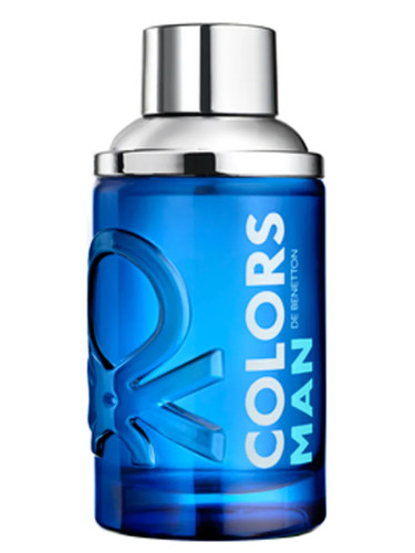 Benetton Colors Man Blue Eau de Toilette Spray For Men 3.4 Oz