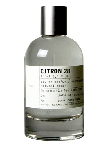 Citron 28, Seoul Le Labo perfume - a fragrance for women and men 2020