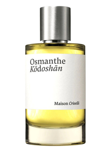 Osmanthe Kodoshan Maison Crivelli perfume - a new fragrance for 