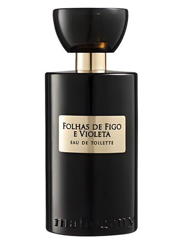Folhas de Figo e Violeta Mahogany