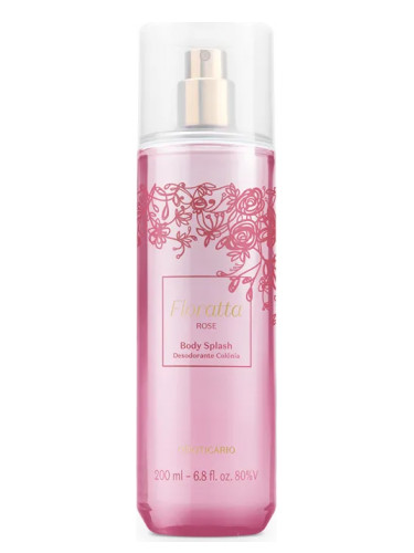 Body Splash Floratta Rose O Boticário perfume - a fragrance for