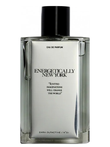 Energetically New York Zara perfume - a new fragrance for women and men 2021