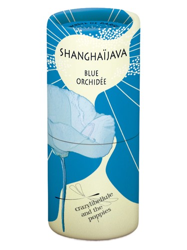 ShanghaiJava Blue Orchidee Crazylibellule and the Poppies for women