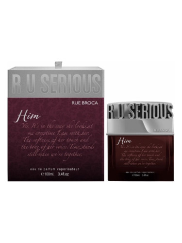 R U Serious Him Eau De Parfum Spray By Rue Broca
