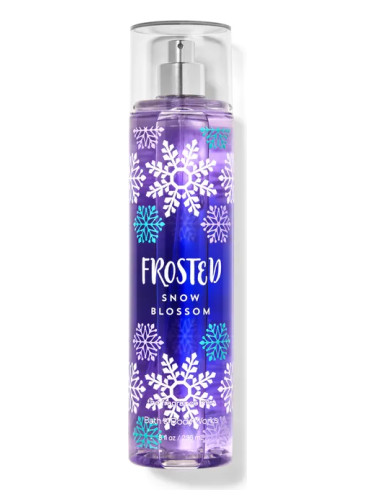 Frosted White Flower Anointing Oil Bottle