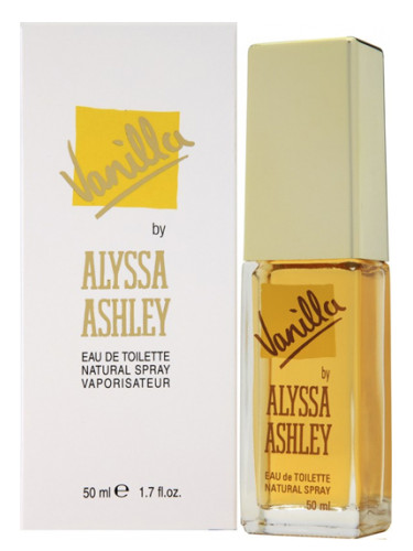 Vanilla Alyssa Ashley perfume - a fragrance for women 1990