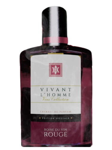 L'Homme Boire du Vin Rouge VIVANT Cosméticos
