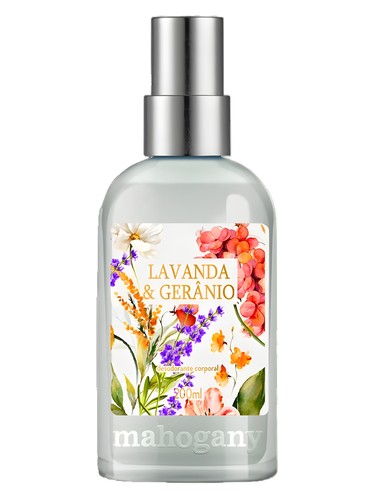 Mahogany Agua Intensa Lavanda Geranio