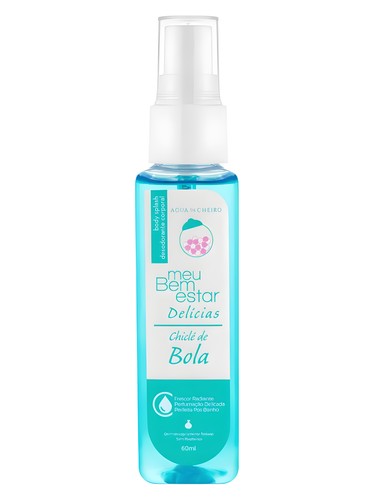 Meu Bem Estar Delícias Chiclé de Bola Água de Cheiro