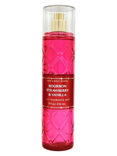 Bath & Body Works Bourbon Strawberry & Vanilla bottle