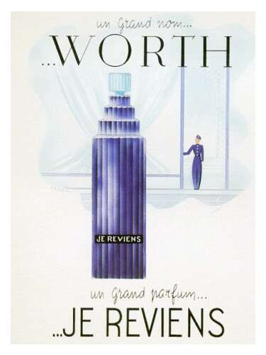 Je Reviens Worth perfume - a fragrance for women and men 1929