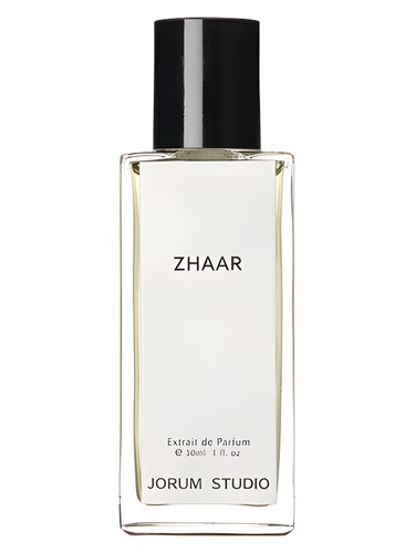A bottle of Zhaar by Jorum Studio