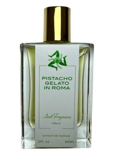 Pistacho Gelato in Roma Sicili Fragances - una novità fragranza unisex 2024