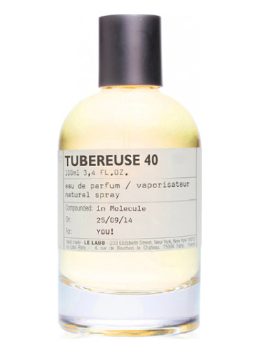 Tubereuse 40 New York Le Labo perfume - a fragrance for women and