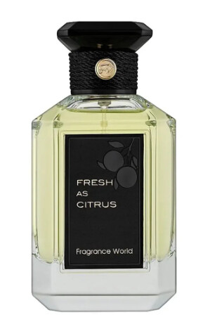 Fresh As Citrus Fragrance World perfume a fragrance for women