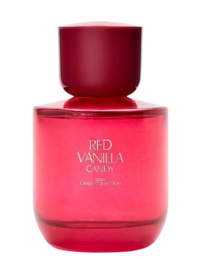 Red Vanilla Candy Zara perfume a new fragrance for women 2025