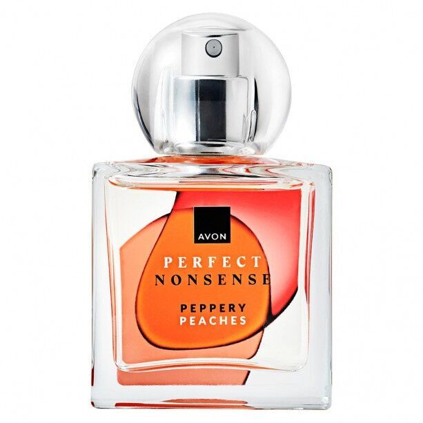 Perfect Nonsense Peppery Peaches Avon perfume a new fragrance