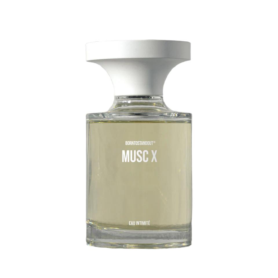 Musc X BORNTOSTANDOUT® perfume - a novo fragrância Compartilhável 2025