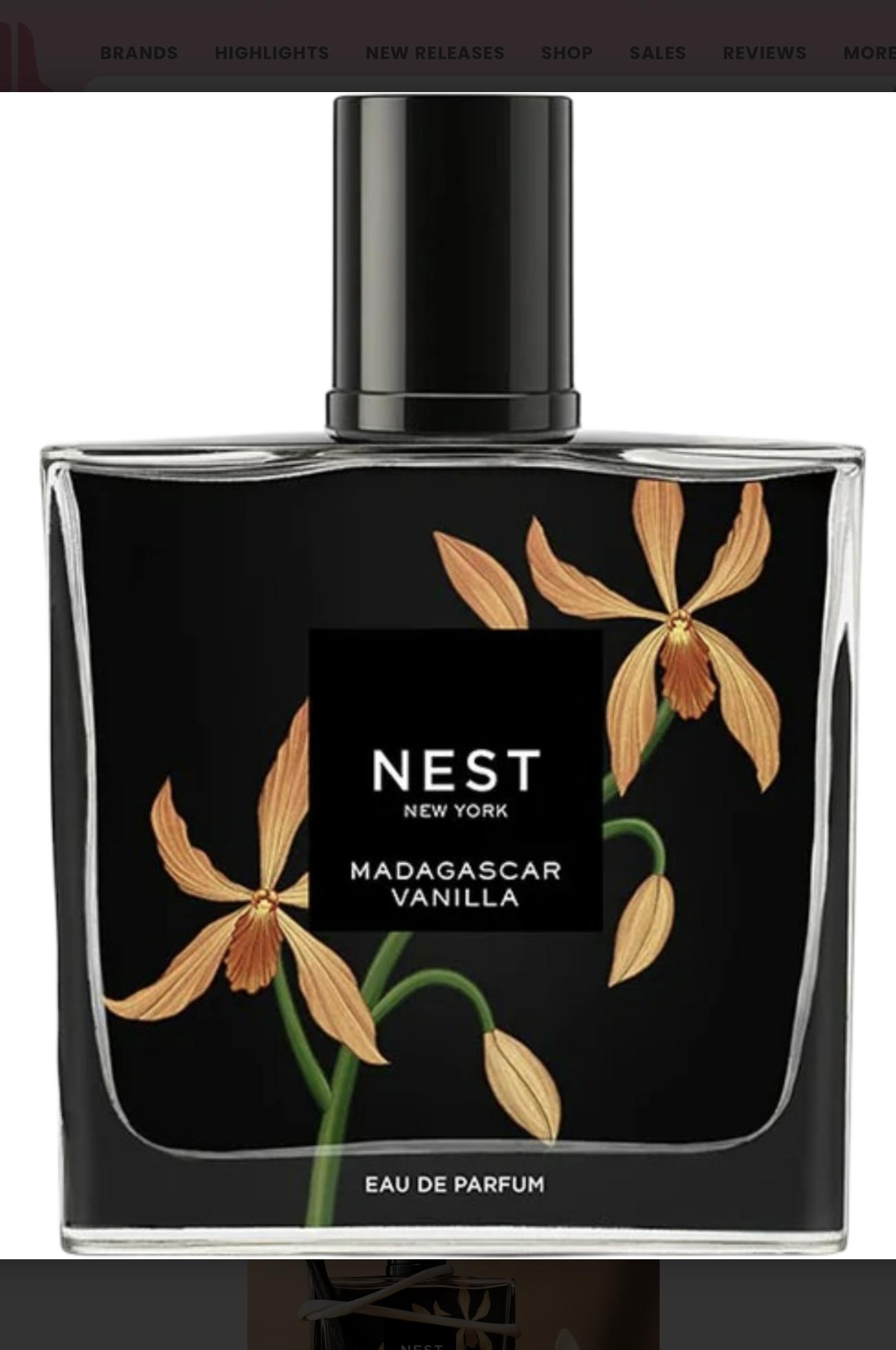 Madagascar Vanilla Nest 香水- 一款2025年新的中性香水