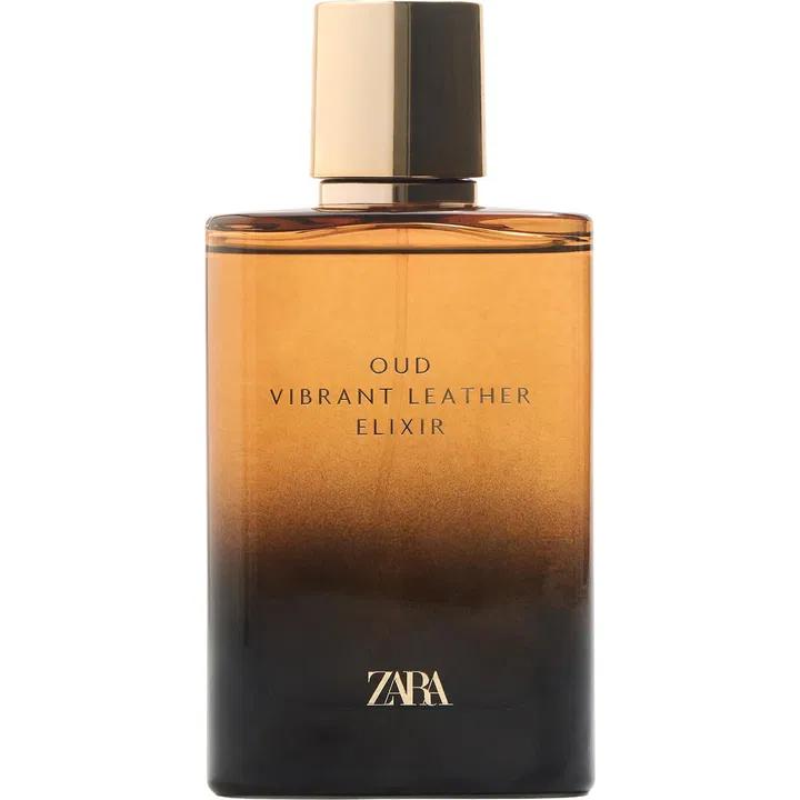 Vibrant Leather Oud Elixir Zara cologne a new fragrance for men 2025