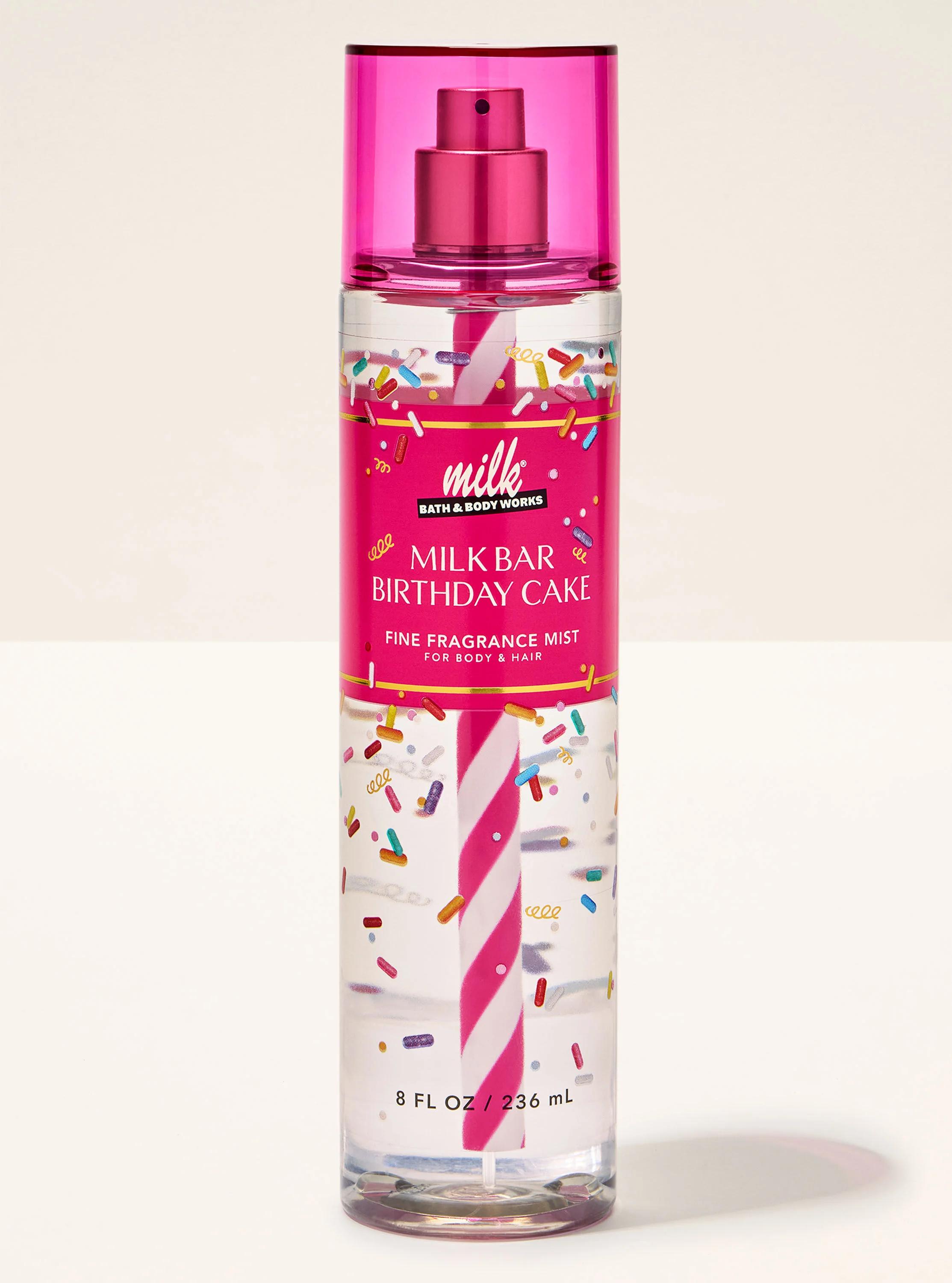 Milk Bar Birthday Cake Bath & Body Works perfume a new
