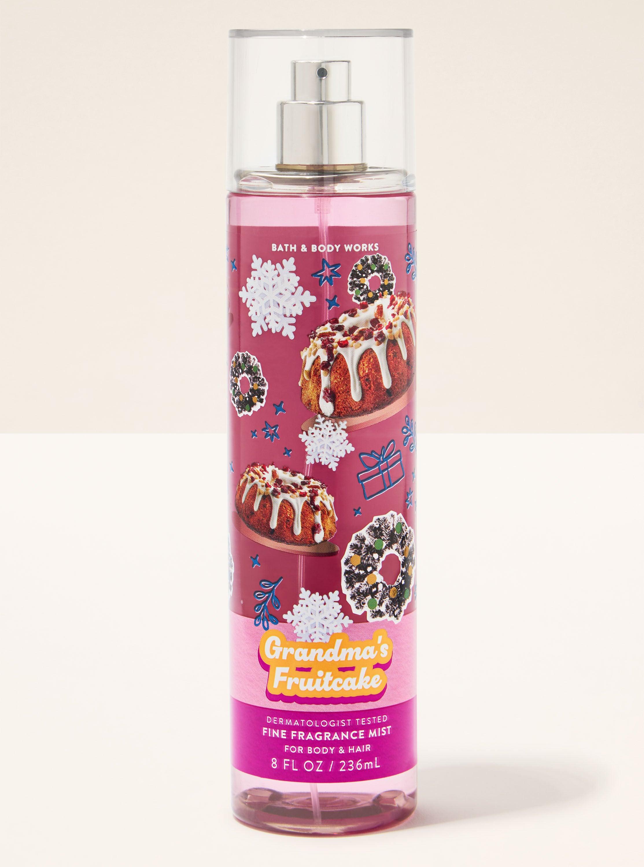 BBW ❁　グランマズフルーツケーキ　Bath and body works Grandma's Fruitcake Bath & Body Works fragancia - una nuevo