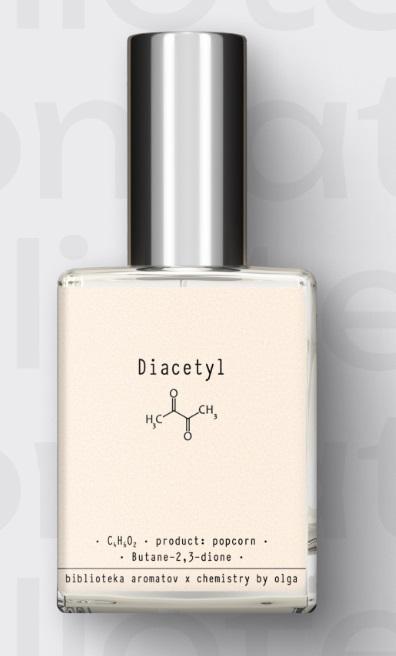 Diacetyl () biblioteka aromatov parfum - un parfum pour homme et femme Diacetyl () biblioteka aromatov parfum - un parfum pour homme et femme