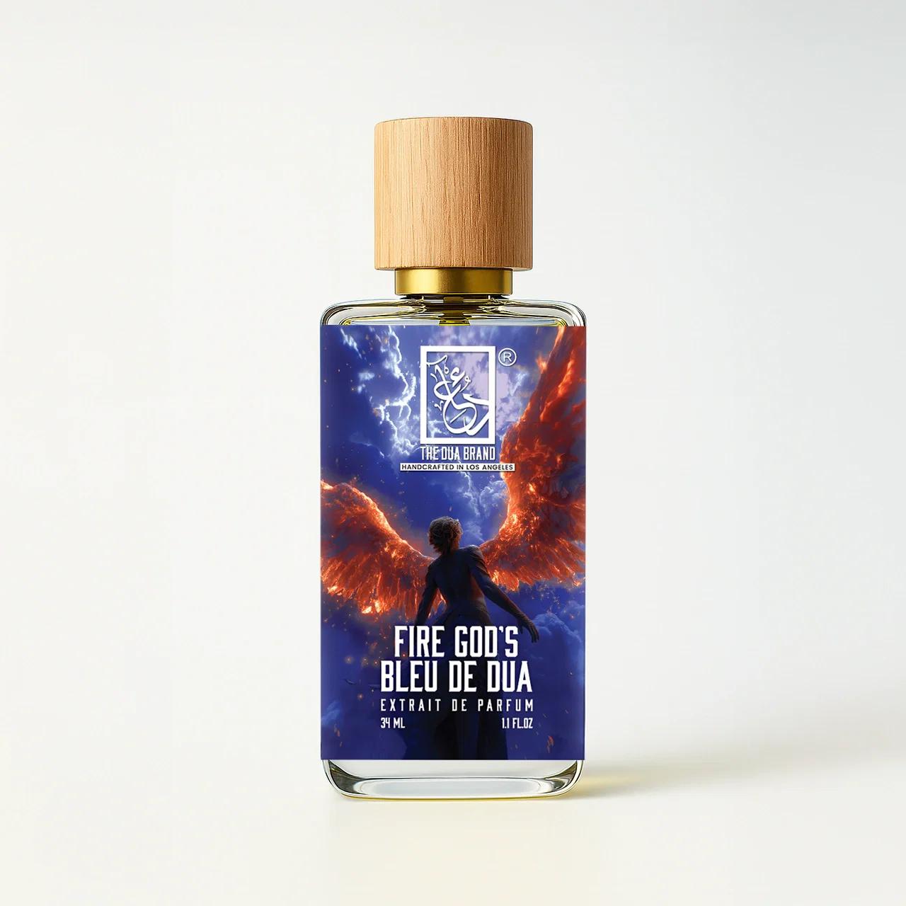 Fire God's Bleu De Dua The Dua Brand perfume - a new fragrance for