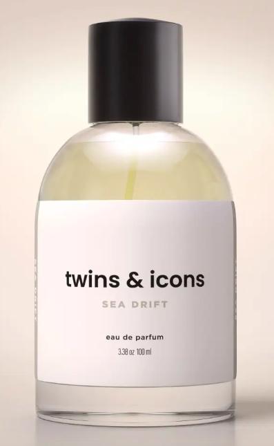 DREAMLOVE PERFUME 2個 Sea Drift Twins & Icons colonie - un parfum de barbati