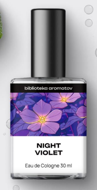 Night Violet biblioteka aromatov perfume - a fragrância Compartilhável
