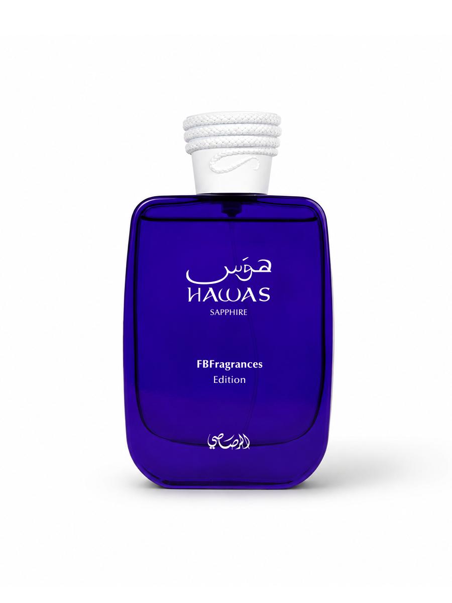 Hawas Sapphire Rasasi perfume - a novo fragrância Compartilhável 2026