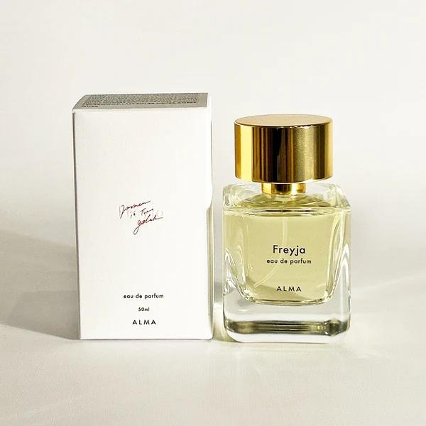 マリアオラクルFreyja オードパルファム50ml ALMA 数量限定ポーチ付 Freyja ALMA perfume - a new fragrance for women 2025