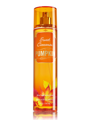 Sweet Cinnamon Pumpkin Bath & Body Works perfume a