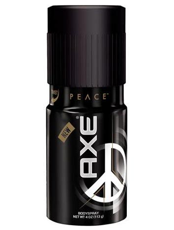 Peace AXE cologne a fragrance for men 2014