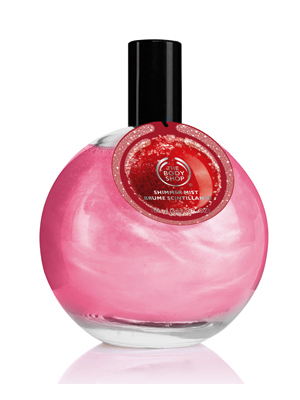 Frosted Cranberry Shimmer Mist The Body Shop perfume a fragrance