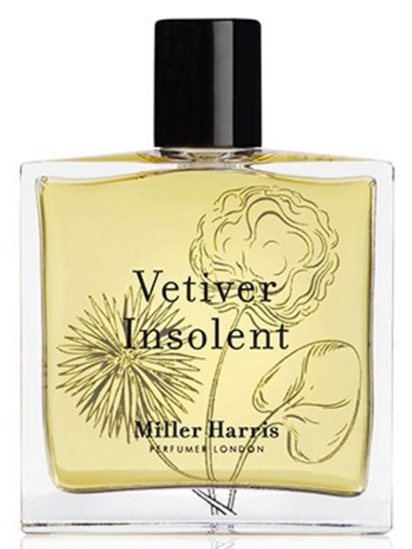 Vetiver Insolent Miller Harris perfume - a fragrance for