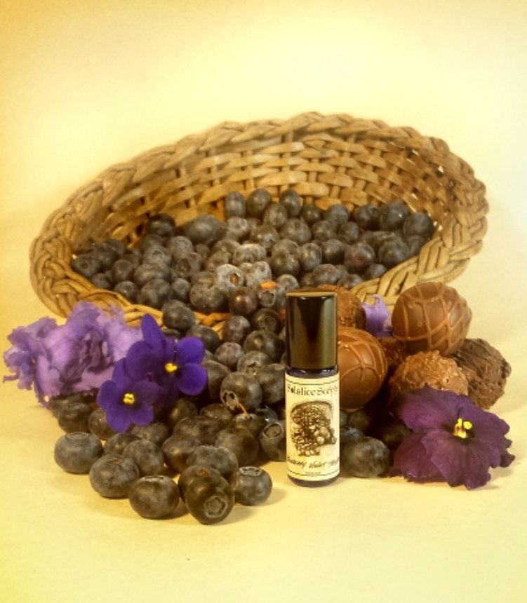 Blueberry Violet Truffle Solstice Scents perfume a fragrance for